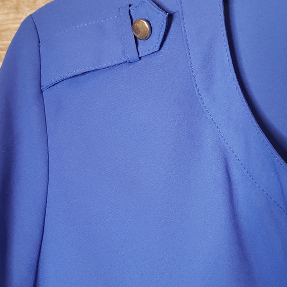Chico Blouse, Tunic, Royal Blue, Size XS - Picture 4 of 7